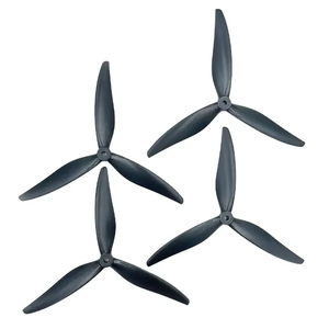 Gemfan 8040-3 2 Paires d'hélices 8 pouces FPV Made Glass Fiber Nylon PC Compatible avec Brushless Motor Battery Drone Accessories - Product Image 1