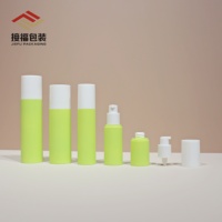 Bouteille de lotion de pulvérisation de grande capacité en PP sous-paquet de cosmétiques givrés sous-paquet de voyage 15ml 30ml 50ml 80ml 100ml spot d'usine