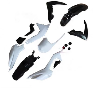 Moto 110cc Dirt Pit Bike Mini Cross CRF110 <span class=keywords><strong>CRF</strong></span> <span class=keywords><strong>110</strong></span> Kit Plastique Ensemble Carrosserie Carénage Fender 2013 CRF110F Siège Réservoir de Carburant - Product Image 4