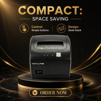 Harga Pabrik Pencetakan Cepat Mendukung OEM Printer Penagihan Tiket Imprimante Thermique Pos Desktop Printer Thermal Struk 80mm