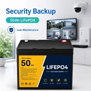 Batterie LiFePO4 12,8 V 50 Ah à décharge profonde avec BMS intelligent pour système solaire de camping-car et stockage d'énergie - Product Image 4