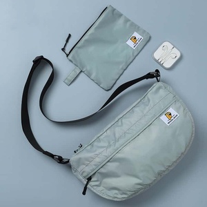 <b>Cute</b> Fruit Snail Softback Crossbody Bag Nylon Waterproof Zipper Closure Unisex Minimalist Travel Backpack 20 Inches - Product Image 4
