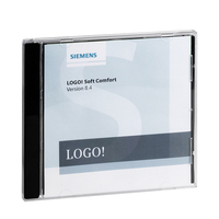 Siemens 6ED1058-0BA08-0YA3 LOGO Soft Comfort V9 PLC Programlama Yazılımı LOGO 8 9 Serisi Konfigürasyonu için Elektronik Lisans