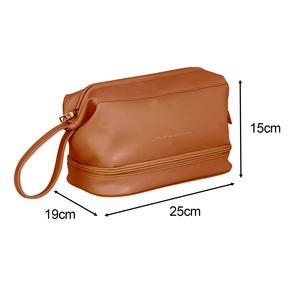 Borsa da donna portatile per il trucco comoda soluzione di conservazione per Set di articoli da toeletta e pennelli - Product Image 6