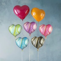 Usine directement en gros feuille ballons impression personnalisée étoile coeur ballon décoration ballons pour la décoration de mariage