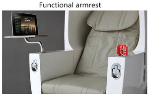 Luxus Nagel Salon Ausrüstung Weißes Ei geformt Fuß Spa Maniküre Stuhl Moderne Pediküre Stühle Spa mit <span class=keywords><strong>Massage</strong></span> - Product Image 3