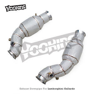 Collecteur d'échappement Race Catalyst pour Lamborghini <span class=keywords><strong>Gallardo</strong></span> 5.0L 2004-2007 Haute performance 100/200/300 cellules Collecteur d'échappement - Product Image 6