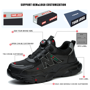 Scarpe estive Anti-lavoro nuovo stile con Anti-puntura isolante con fibbia rotante scarpe di sicurezza per elettricisti - Product Image 6