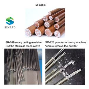 Machine à dénuder rotative à peau extérieure en métal de fil de câble MI blindé résistant aux hautes températures - Product Image 6