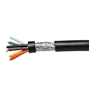 Pvc इंसुलेटेड इलेक्ट्रिकल वायर ट्रू 2*0.15 मिमी 8/0.15 के रूप 3.7 पुर जैकेट केबल तापमान 80 डिग्री 300 मिलियन बार - Product Image 1