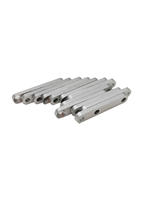 Pièces usinées CNC OEM en aluminium, laiton, acier inoxydable, fraisage CNC, brochage pour usinage avec tolérance de +/-0,01 mm