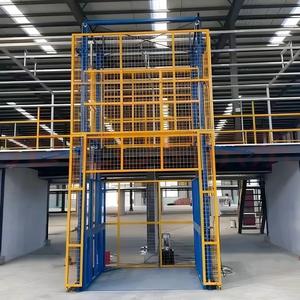 Plataforma Elevadora Hidráulica Vertical para Transporte de Carga con Riel Guía Fijo, Personalizable. - Product Image 2