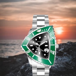 Triangle Dial <b>Watch</b> <b>Mechanical</b> Self-Winding Movement Luminous Waterproof Stainless Steel Wrist Automatic <b>Watches</b> <b>for</b> <b>Men</b> - Product Image 2