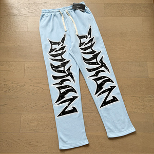 MIXED EMOTION T-shirts Top Quality Heavyweight 100% Cotton High Street Diamond Pure Cardigan Zipper Hoodie Set para hombres y mujeres - Product Image 5