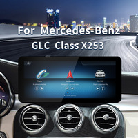 CARUPEZ Radio de Auto Android de 12.3 Pulgadas con GPS, CarPlay, Android Auto, Cámara de Reversa, Soporte para Tarjeta SD para Mercedes-Benz C/GLC NTG5.0-1 Año