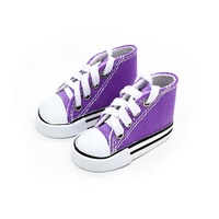 BJD — chaussures en toile à lanières, couleur unie, 1/4 cm, livraison directe d'usine, 7.5