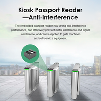 Escáner de Pasaportes Profesional Todo en Uno Effon TD34 con OCR, MRZ y RFID |   Lector de Pasaportes Electrónicos y Códigos de Barras USB para Aeropuertos, Hoteles y KYC, Disponible en Stock