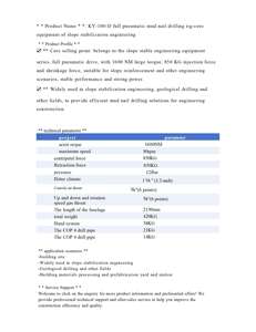 Taladro neumático; Taladro neumático para varillas de anclaje para refuerzo de taludes; Profundidad de perforación de 90 milímetros - Product Image 3