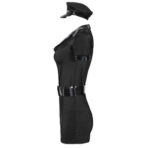 Uniformi da Agente di Sicurezza per Interpreti Femminili sul Palco, Costumi di Halloween per Signore Europee e Americane - Product Image 5