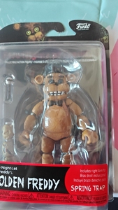 Vente en gros de figurines d'action Five Nights at <span class=keywords><strong>Freddy</strong></span>'s, Golden <span class=keywords><strong>Freddy</strong></span>, Balloon Boy, collection de poupées en vinyle, modèles de <span class=keywords><strong>jeux</strong></span> - Product Image 2
