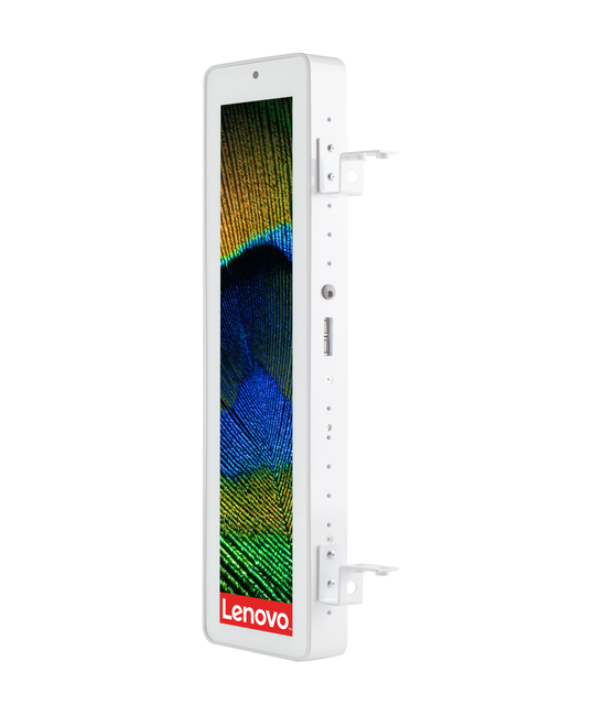 19 Inch Digital Shelf Edge Advertising Screen LCD Stretched Digital Signage Stretched Bar LCD Display 1920*360