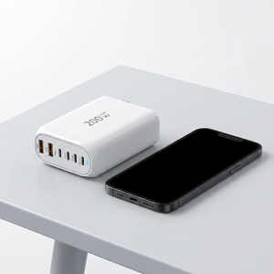 Chargeur rapide USB-C 200W PD QC3.0 GaN avec fonction SCP/OTP, adaptateur mural pour téléphone portable et ordinateur portable – Nouveauté 2026 en promotion - Product Image 2