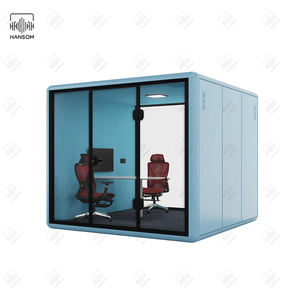 Cabina telefónica de oficina privada para casa prefabricada de fabricantes, cabina de oficina insonorizada con aislamiento de <span class=keywords><strong>ruido</strong></span> a la moda - Product Image 5