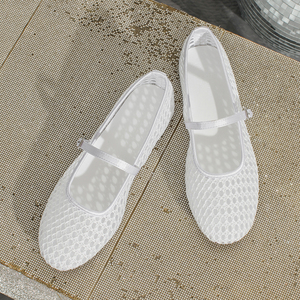 <span class=keywords><strong>Ballerine</strong></span> da Donna di Tendenza, alla Moda, Traspiranti in Rete con Ricamo, Eleganti con <span class=keywords><strong>Cinturino</strong></span> Regolabile, Casual - Product Image 5