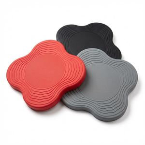 <span class=keywords><strong>Tapis</strong></span> de yoga épais en forme de <span class=keywords><strong>fleur</strong></span> pour le sport et le fitness, avec soutien d'équilibre, pour exercices de planche, vente en gros, fabrication OEM, modèle 2026 - Product Image 2
