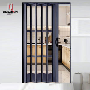 Cuisine à cloison ultra-étroite coulissante en alliage d'aluminium, salle de bain invisible, <span class=keywords><strong>porte</strong></span> coulissante télescopique pour balcon <span class=keywords><strong>sans</strong></span> <span class=keywords><strong>rail</strong></span> inférieur - Product Image 5