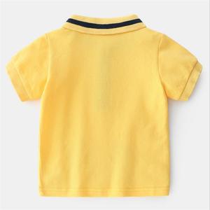 Vêtements en gros pour l'été, t-shirts polo en coton à manches courtes imprimés pour garçons, provenant d'un fournisseur chinois - Product Image 5