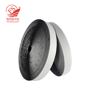 Sujetadores de cinta de gancho y bucle autoadhesivos de nailon reutilizables Tiras de sujeción adhesivas de espalda automática Tela para prendas y bolsos - Product Image 6