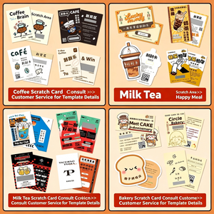 Tarjetas Rasca y Gana Personalizadas al por Mayor, Tarjetas <span class=keywords><strong>de</strong></span> Juego Rasca y Gana Personalizadas para Promociones, Regalos, Lotería y Actividades - Product Image 6