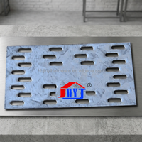 Conector de Placa de Acero Galvanizado en Caliente Multiusos Moderno, Soporte de Unión Metálica Anticorrosión para Construcción