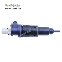 Piezas de automóvil 7422569105 22569105 7422459522 22459522 85020361 BEBJ1F11201 Inyector de combustible diésel para Volvo para inyector Renault
