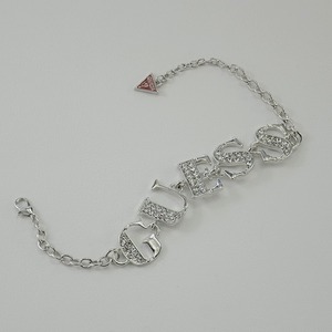 Pulsera de Piedras Preciosas con Letra <span class=keywords><strong>GUESS</strong></span>, Estilo Europeo y Americano, Brazalete Delgado, Pulsera para Parejas, Joyería de Diseño, Venta al Por Mayor - Product Image 3
