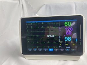 Bác sĩ thú y multiparameter bệnh viện hoạt động màn hình icu thú y bệnh nhân Màn hình thú y hệ thống giám sát với màn hình cảm ứng - Product Image 3