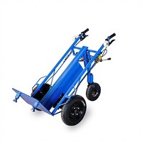 Chariot à main électrique, chariot à deux roues motorisé, chariot à moteur, chariot pour matériaux de construction, carrelage, ciment