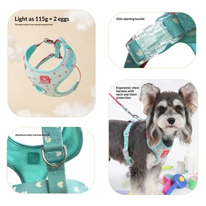 Harnais pour animaux de compagnie pour petits chiens - Harnais anti-évasion pour la promenade en extérieur - Product Image 5