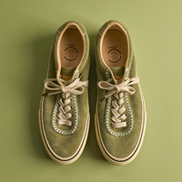 Chaussures unisexes en daim lavé à lacets, baskets vulcanisées à semelle épaisse, style rétro japonais, respirantes, pour le skate, en coton, printemps-été 2026