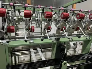 Hochgeschwindigkeits-Nadelmaschine elektronischer Webloom Bandloom Bandloom Häkelmaschine