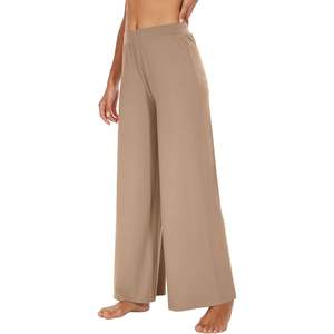 Pantalons Palazzo à Jambes Larges pour Femmes en Vente en Gros, Viscose Bambou, Pantalons de Yoga, Tailles S-XXL - Product Image 3