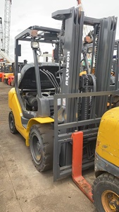 Chariot élévateur diesel Komatsu FD30 d'occasion d'origine japonaise, 3 tonnes, mât simple/tri-étages, longueur de fourche 3254 mm, puissance stable pour entrepôt - Product Image 6