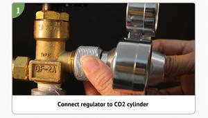 Dem ac0120 regulador de pressão de aquário, válvula pequena ajustável de medição de pressão de dióxido de carbono para aquário regulador de <span class=keywords><strong>co2</strong></span> - Product Image 5