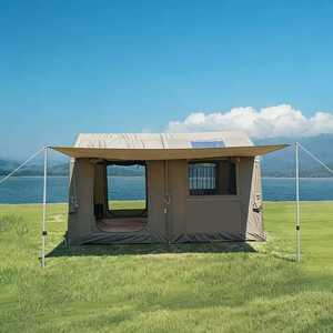 Carpa Inflable de PVC de Una Sola Capa con Dos Habitaciones, Carpa de <span class=keywords><strong>Camping</strong></span> Reforzada para Acampar en la Naturaleza - Product Image 2