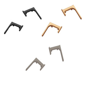 Gabinete en forma de L, manija oscura invisible, sin ranura, puerta de armario, cajón incrustado simple moderno, perfil de manija de puerta F - Product Image 4