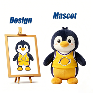 Adorable Mascota de Peluche con Forma de Lápiz Amarillo, Venta Directa de Fábrica, Transpirable y Articulada, Personalizable, de Alta Calidad - Product Image 3