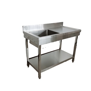 Évier de cuisine en acier inoxydable commercial OEM adapté aux équipements de cuisine de restaurant et aux éviers à <span class=keywords><strong>vaisselle</strong></span> autonomes - Product Image 2