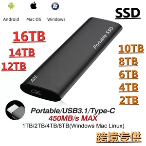 Mini SSD Di Động 512GB/1TB/2TB/<span class=keywords><strong>3TB</strong></span>/4TB Mới Nhất. Ổ Cứng Ngoài SATAIIl <span class=keywords><strong>USB</strong></span> 3.1 Type-C. Ổ Cứng Trạng Thái Rắn Vật Liệu Kim Loại - Product Image 2