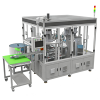 Machine d'assemblage de verrous entièrement automatique avec moteur PLC, boîte de vitesses, pompe à engrenages, moteur, équipement de verrouillage de porte personnalisé haute vitesse, garantie 1 an